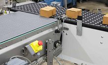 Sorter for the food industry for the automotive industryfor logistics