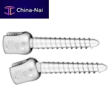Thoracic-lumbar vertebra pedicle screw UNIFLEXpolyaxialmetallic