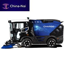 Ride-on sweeper LYNX-Chargeelectricstreetdust