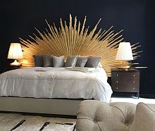 King size bed COSMOPOLITANqueen sizecontemporaryupholstered
