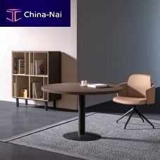 Contemporary table SILEwoodenwooden baserectangular