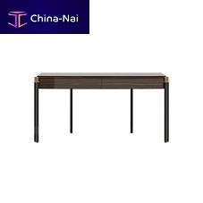 Contemporary sideboard table Mayfairwoodenmarblemetal base