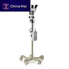 Binocular colposcope COLPYtrolley-mounted