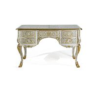 Free-standing desk T150classicsolid woodstraight