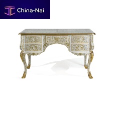 Free-standing desk T150classicsolid woodstraight
