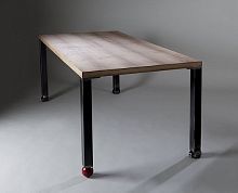 Contemporary table GREAT BALLS OF FIREironiron baserectangular