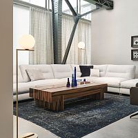 Contemporary coffee table BIMUwood veneerplywood baserectangular