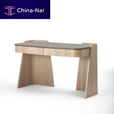 Free-standing desk SC34 SHAPEcontemporaryleatherstraight