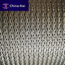 Flat belt 100wire meshfurnaceindustrial