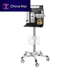 Trolley-mounted veterinary anesthesia workstation Anesia-100