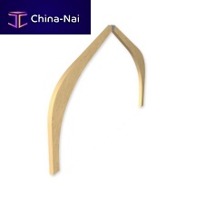 Glue-laminated wood portal frame