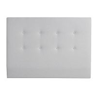 Double bed headboard SISALtraditionalfabricwooden