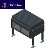 Food industry machinery unloading system for the pharmaceutical industrymodular