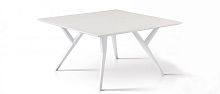 Contemporary table GIO T|Qconcretesquarewhite