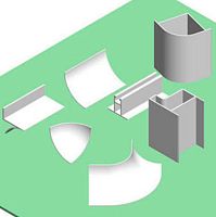 Clean room profile aluminumLT