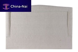 Double bed headboard CHENILLEcontemporaryfabricupholstered