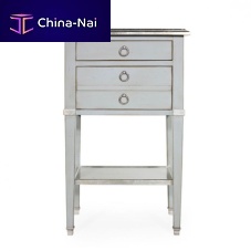 Contemporary bedside table CRIVEToakcherrywoodmahogany