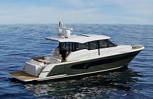 Cruising motor yacht EX 54hard-top2-cabin