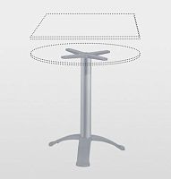 Aluminum table base BG3Kcontemporarycommercial