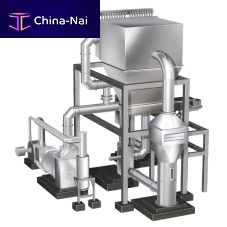Fluidized bed dryer sprayhot airconvection