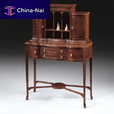 Traditional secretary desk 995Xmahoganywith storagewith shelf