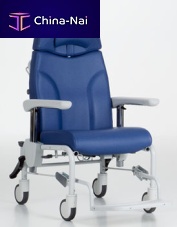 Electric treatment chair 3 sectionson casters