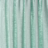 Plain sheer curtain fabric LESLIE STONEWASHED linendry cleaninghome