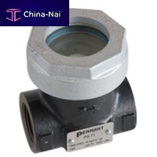 Check-valve sight glass PG71