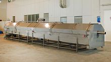 Draining machine