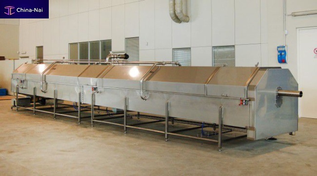 											Draining machine