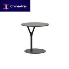 Contemporary side table W4045metalmetal baseround
