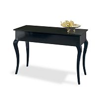 Free-standing desk MARILYN traditionallacquered woodblack