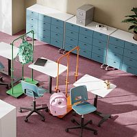 Contemporary sideboard COMBOmetalmelaminewith drawers