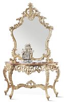 New Baroque sideboard table ART. 04woodenwith mirrorhome