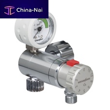 Oxygen pressure reducer OXYWAYmedicalsingle-stageadjustable-flow