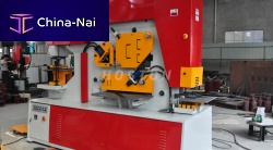 Hydraulic ironworker HIW-250automaticsheet metalsleeve