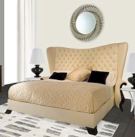 King size bed 20-0530 FORTUNYqueen sizetraditionalupholstered