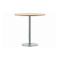 Contemporary high bar table S 1125beechstainless steelchrome steel