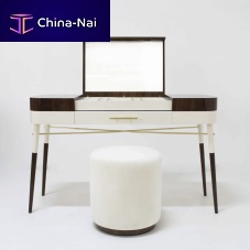 Contemporary dressing table KylkiAmerican walnut1-seat