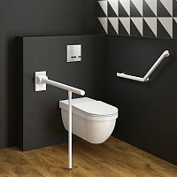 Aluminum grab bar Be-Line T-shapedverticalwall-mounted