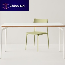 Contemporary table CULTHPLABSpowder-coated steel base