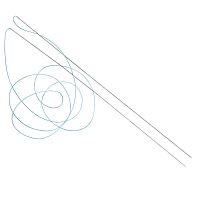Meniscal suture needle 2-0 FiberWire®