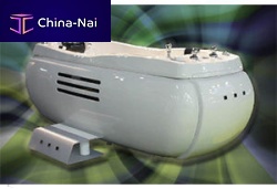 Hydromassage bathtub with chromotherapy lamps Thalia Allegro