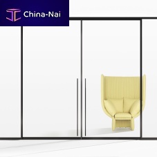 Sliding partition ULTRALIGHTmodularaluminumdouble-glazed