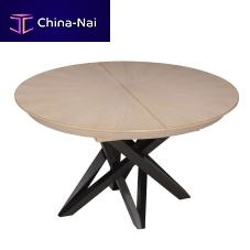 Contemporary table Sparkwoodenwooden baseround