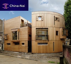 Prefab building BRITISH CAPITALduplexsolid woodglue-laminated wood