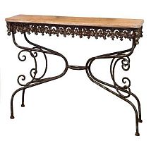 Traditional sideboard table ANDALOUSEwoodenrectangularhome