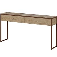 Contemporary sideboard table TERRAwoodenmetal baserectangular
