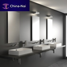 Wall-mounted bathroom mirror BASIC : 2818133contemporaryrectangularilluminated