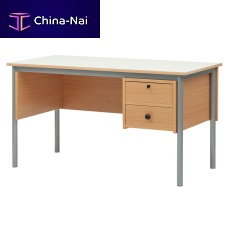 Free-standing desk C01contemporarymelaminestraight